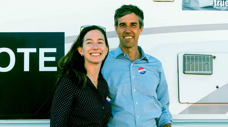 Image of Amy Hoover Sanders: How Old Is She. Facts About Beto O Rourke’s Wife.