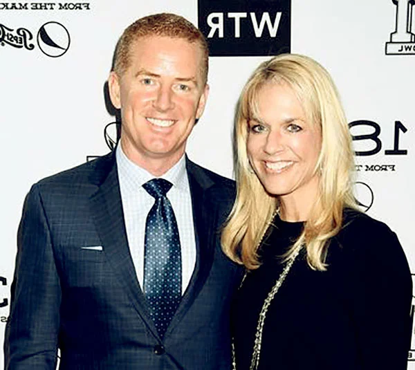 Image of  Jason Garrett & Brill Garrett Attending An NFL event