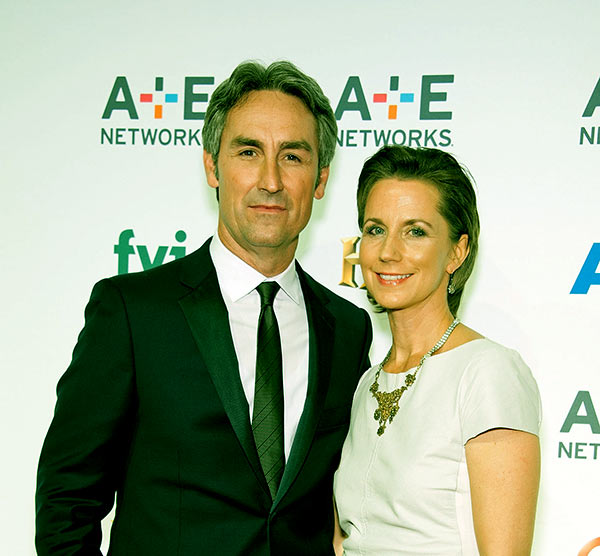 Image of Caption: Jodi Faeth with her husband Mike Wolfe