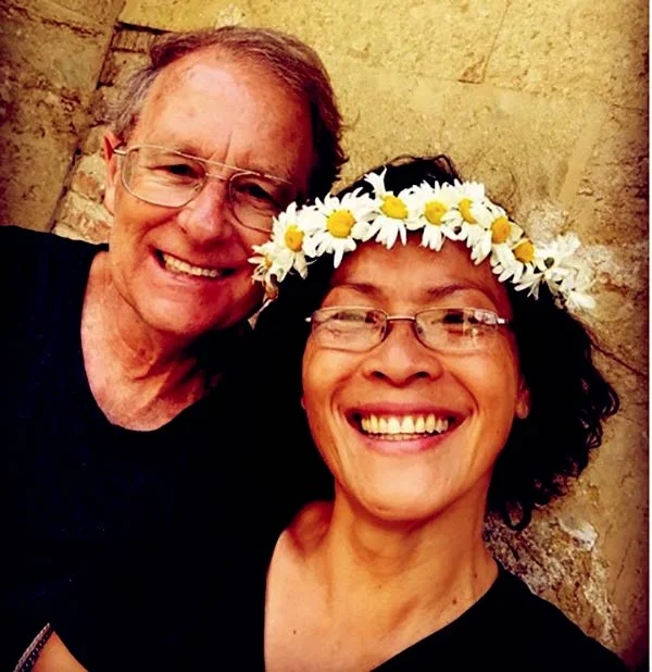 Image of Caption: Andrea Thoma parents Judy and James Thoma