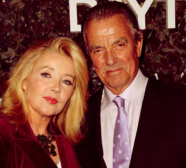 Image of Dale Russell with her husband Eric Braeden