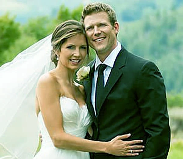 Image of Caption: Dr.Charlotte Brown with her ex-husband Dr. Travis Lane Stork
