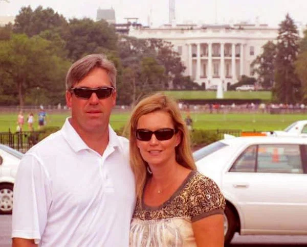 Image of Jeannie Pederson with her husband Doug Pederson