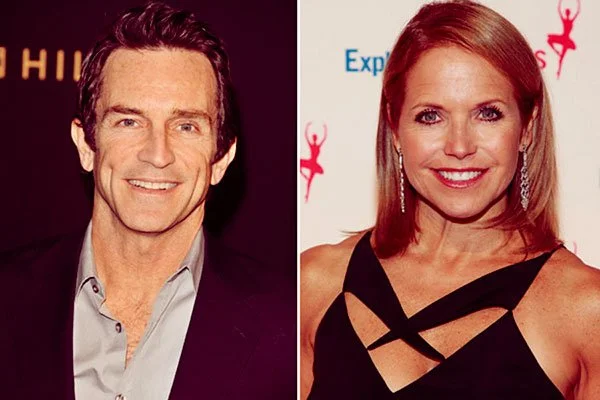 Image of Jeff Probst date with Katie Couric