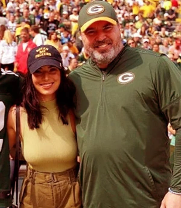 Image of Jessica Kress husband Mike with his daughter Alexandra Noel McCarthy from ex-wife Christine