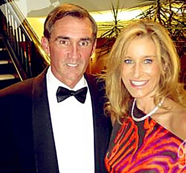 Image of Peggy Shanahan with her husband Mike Shanahan