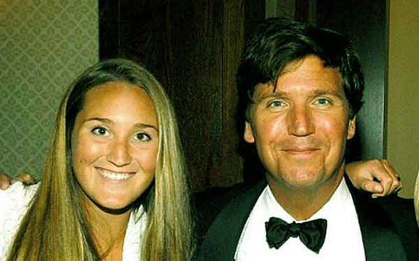 Image of Susan Andrews with her husband Tucker Carlson
