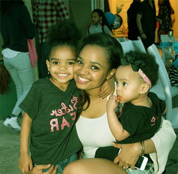 Image of Danny wife Kyla with their kids