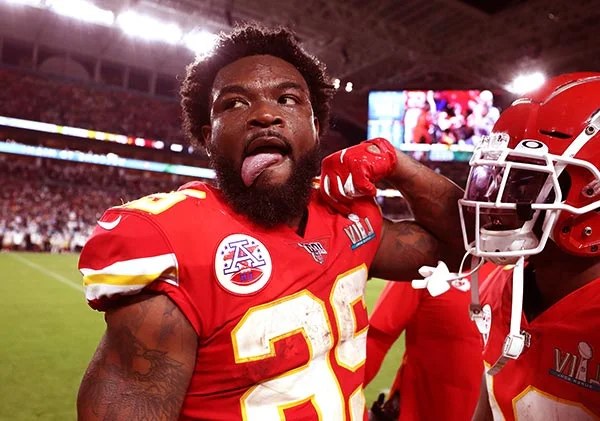 Image of American Football player, Damien Williams