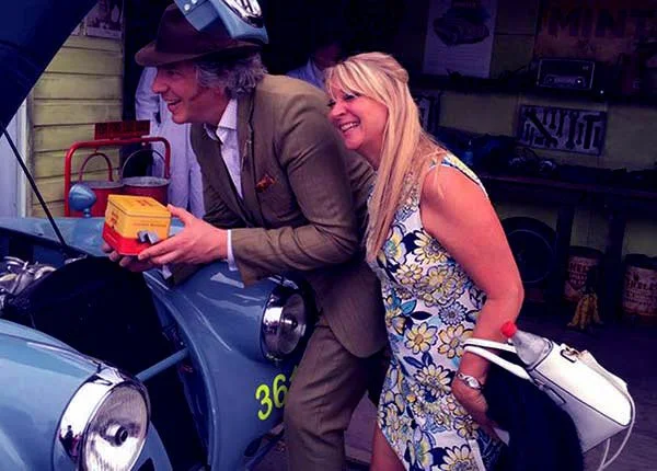 Image of Imogen China with her husband Edd China