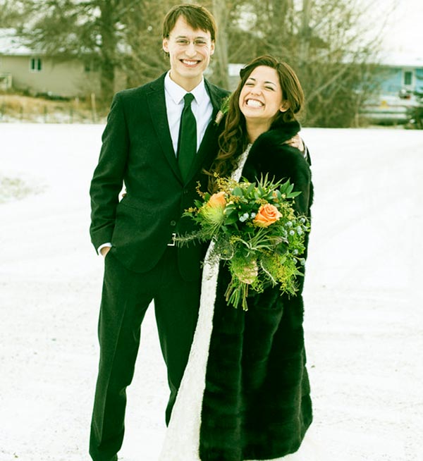 Image of Nick Hagen with his wife Molly Yeh