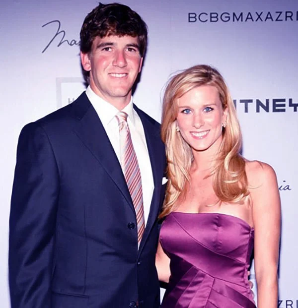 Image of Abby McGrew with her husband Eli Manning